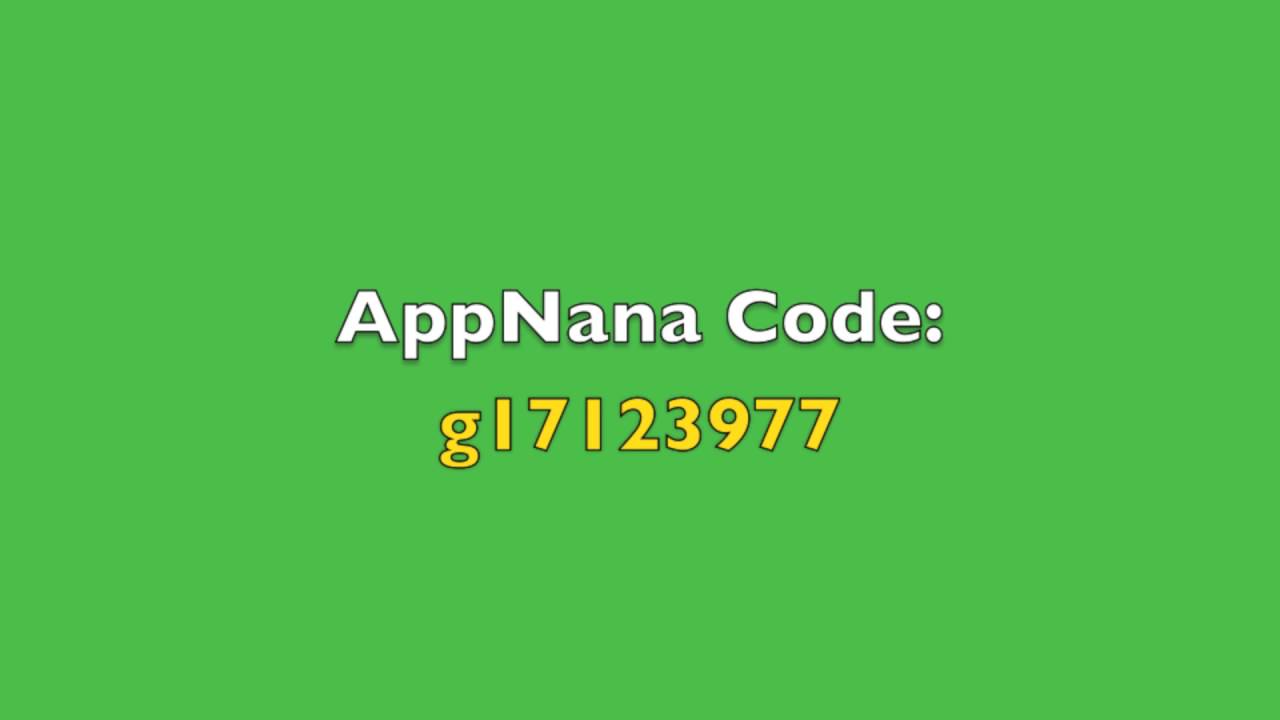 AppNana Code Sharing! YouTube