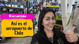 Así Es El Aeropuerto De Santiago De Chile Terminal Internacional