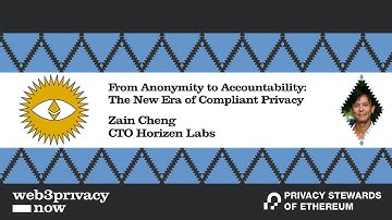 From Anonymity to Accountability: the New Era of Compliant Privacy by Zain Cheng | EPS 2025 Workshop