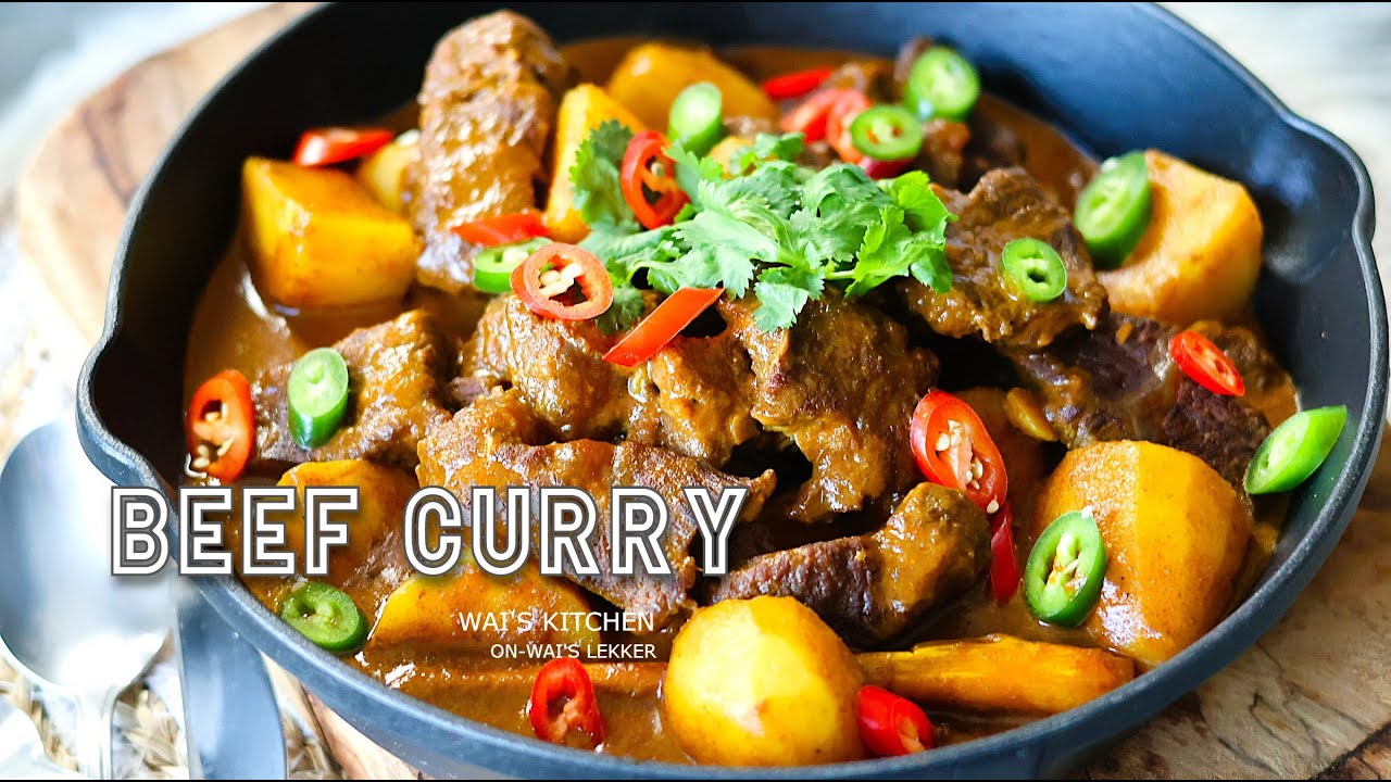 🔥😋 Beef Curry - Romig, kruidig en heerlijk verwarmend 😋🔥