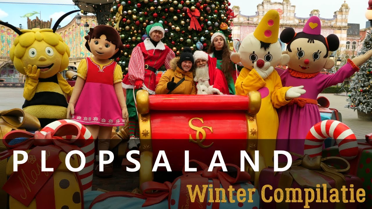 Plopsaland De Panne Belgium Winter 2024 - 2025 (4K)