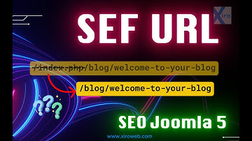Joomla 5 - Bật SEF URLs thân thiện để cải thiện SEO từ khoá