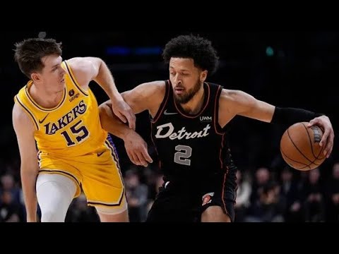 Detroit Pistons vs Los Angeles Lakers - Full Game Highlights | February 13, 2023-24 NBA Season