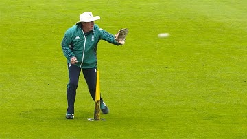 Fielding with England – Trevor