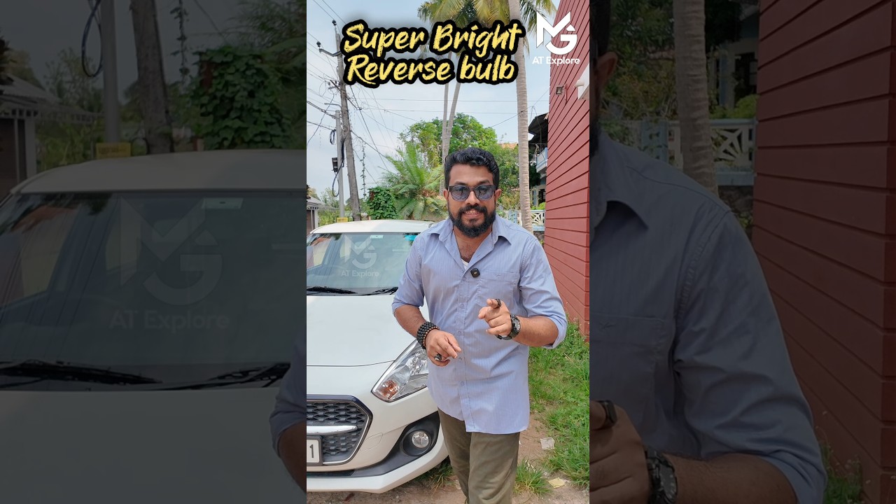 ധൈര്യമായി റിവേഴ്സ് എടുക്കാം | Super Bright Reverse LED bulb For all Vehicle do try...