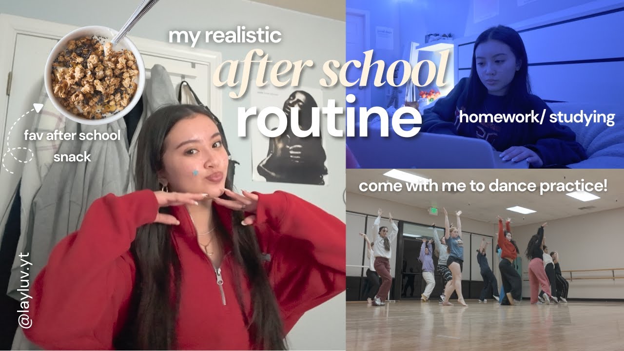 ПОСЛЕШКОЛЬНАЯ «РЕАЛИСТИЧЕСКАЯ» рутина 📓 (для младших классов) || обновления, танцы, домашнее зада...