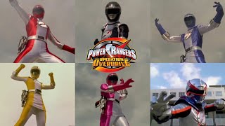 Power Rangers Operation Overdrive All Single Rangers Morphs