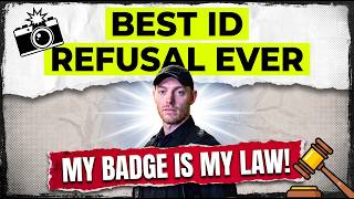 Karen Cop Demands ID But Gets Instantly OWNED By Law! | ID Refusal