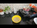 दलिया की recipe live mein / 5 Minute Dishes