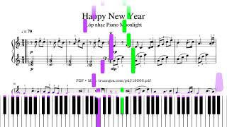 Happy New Year | Piano with Sheet PDF + MIDI