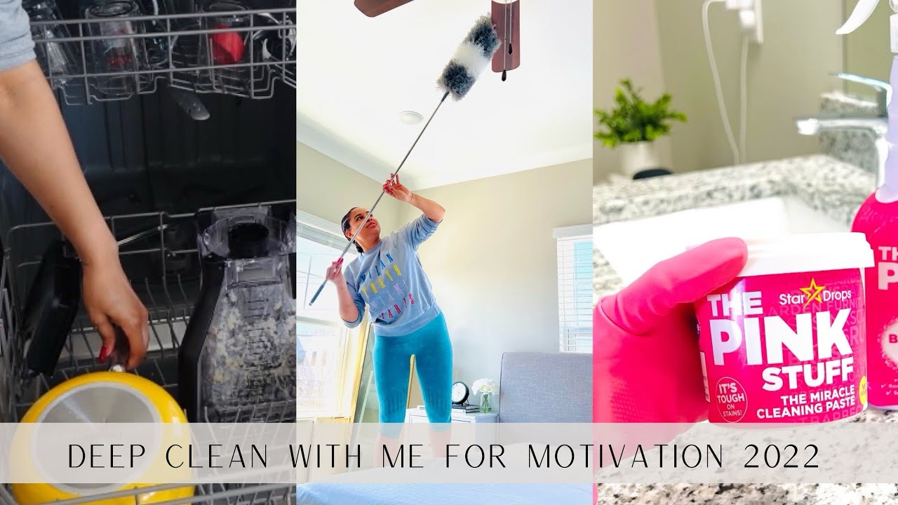 EXTREME DEEP CLEAN WITH ME 2022 *spring speed cleaning for motivation ...