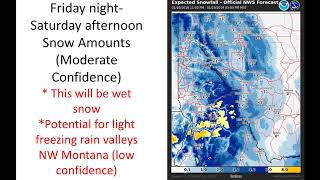 NWS Missoula Winter Planning Briefing - January 17, 2019