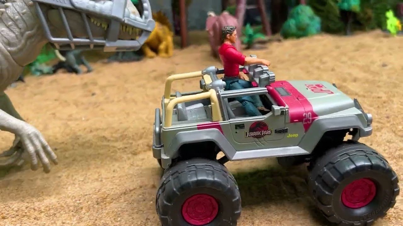 🧬 Indominus Rex vs T-Rex 🦖 | Jurassic World Fan Film 🔥 Dino Tracker Hunts Hybrid Beast 🎥