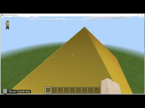 golden pyramid | Minecraft Education Edition