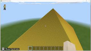 golden pyramid | Minecraft Education Edition
