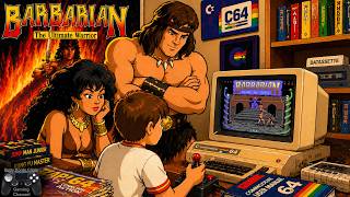 Barbarian gameplay C64