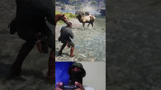 Hunting for dinner  🔥 😱 #rdr2 #gaming  #rdr2gameplay #RDR #reddeadredemption #reddeadredemption2