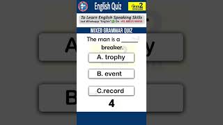 Test Your English English Quiz Way 2 English31