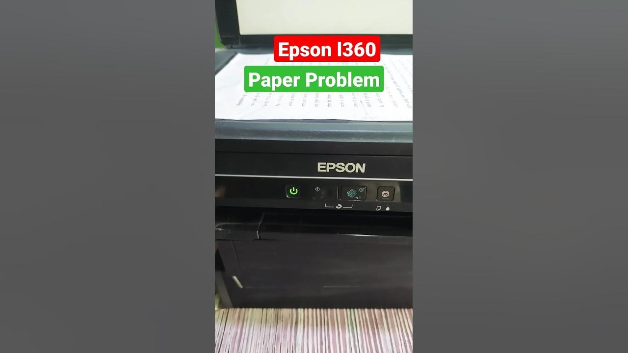 Epson l360 paper jaam problem l3210 paper problem hp paper jaam error shortvideo hplaserjet 