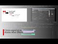 TUTORIAL CÓMO EXPORTAR EN ADOBE AFTER EFFECTS