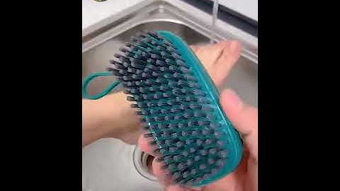 Bàn chải chà rửa thông minh tiện ích cho nhà bếp