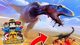 #COMPADRETES: LOS DINOSAURIOS SE ATACAN!! π±π SERIE MINECRAFT CON MODS CoMPaS Episodio 9
