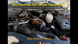 2013 Chevy Silverado 3500 HD 6.6 Nox Sensor Replacement