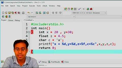 Tutorial 13 : Printf Function in Hindi (PART - 2)