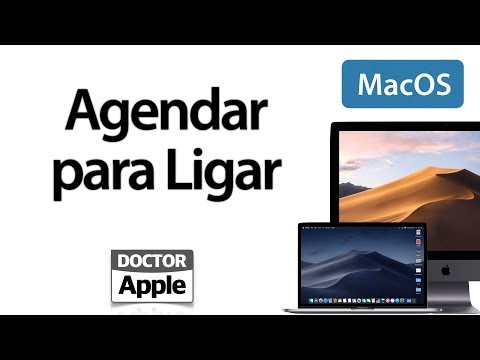Curso Apple Mac - Agendar para Ligar o Mac