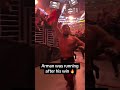 Arman running backstage 🔥 #UFC331