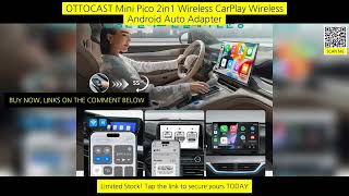 Ottocast Mini Pico 2In1 Wireless Carplay Wireless Android Auto Adapter Wifi screenshot 1