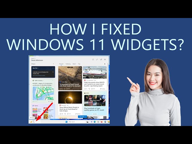Quickly Fix: How to Fix Widget Not Working on Windows 11! 3 sddefault