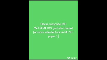 MH SET  2023 PAPER I