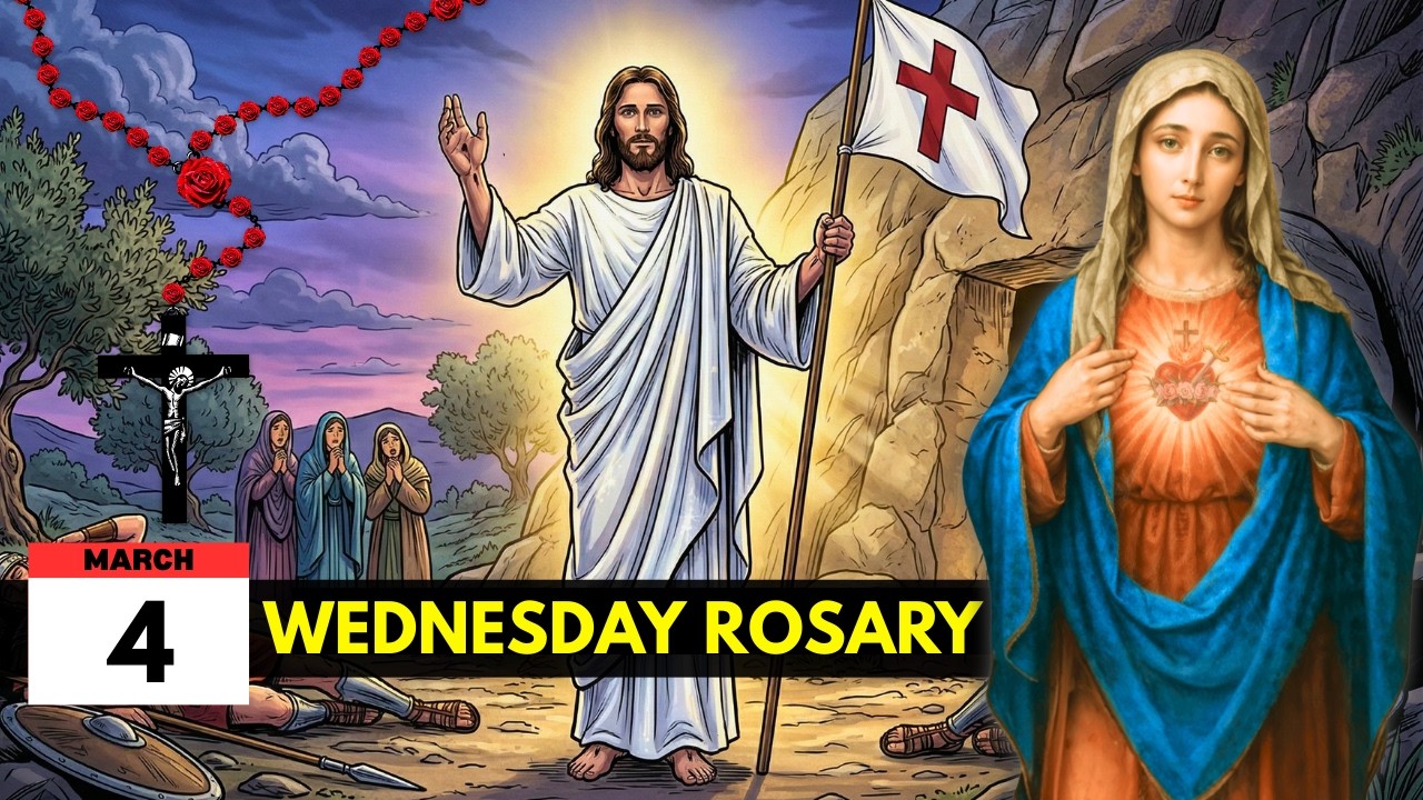 Молитесь сегодня Святым Розарием – Славные Тайны (среда, 4 марта 2026 г.) | Доверяя Богу в испыта...