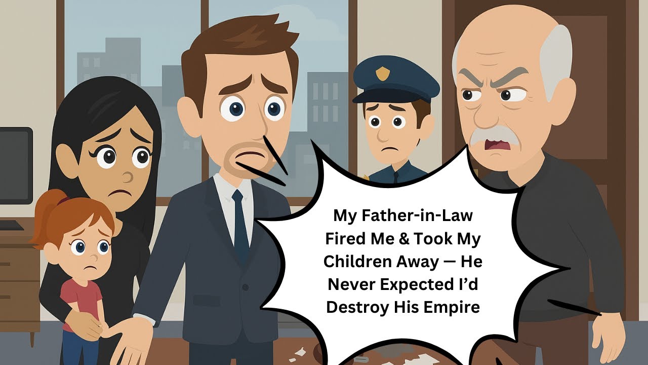 My Father-in-Law Fired Me & Took My Children Away — He Never Expected I’d Destroy His Empire