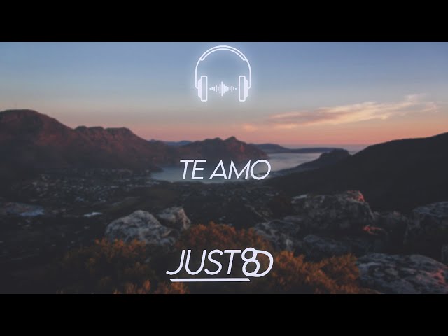 Calema - Te Amo (DJ Youcef Remix) (8D Audio) class=