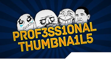 [TUTORIAL] How to Make Professional YouTube Thumbnails that Gain your Videos More Views - Photoshop