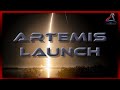 Cinematic Artemis I Launch (All Angles and space video)