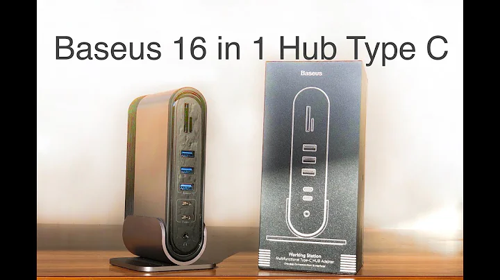 16 in 1 Type-C Hub | Quick review of Baseus Multifunctional WorkStation👀
