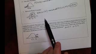 NorthArk MAT 2113 Finite Lesson 8.6 Applied Example #3 Finding a Value Using Normal Model