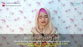 (Asy Syifa )Surat Ar Rahman Maqom Bayyati - Kuntriksi Ellai 30 Maret 2019