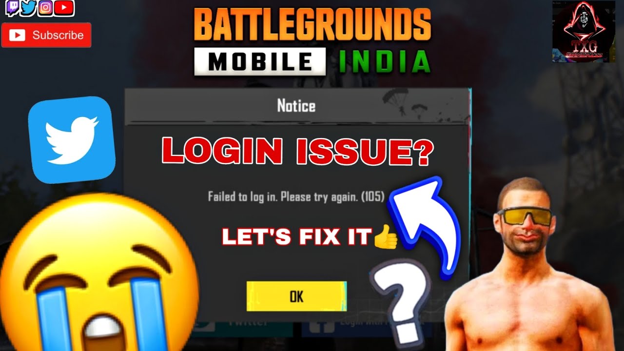🔴 TWITTER LOGIN ISSUE 2.9 UPDATE 😭😱| BGMI FAILED TO LOGIN 😭 | HOW TO ...