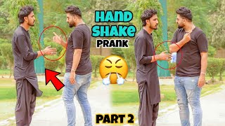 Hand Shake Prank ( part 2 ) | prank in Pakistan | Humanitarians Mini