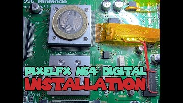 PixelFX - N64 Digital installation [4K/60FPS]
