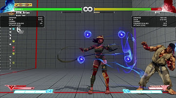 Menat basic Light attack VTrigger confirm (corner)