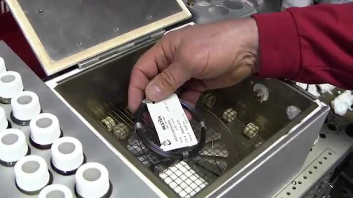 How to remove and install a column in the SRI 8610C cannabis testing GC