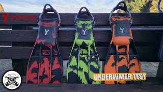 Yuhsin Fins Underwater Test Real Conditions