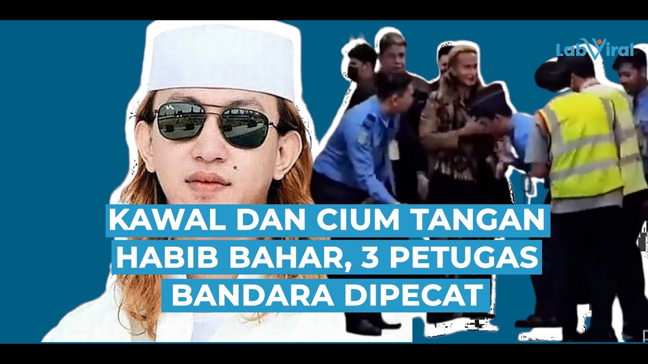 Tiga Petugas Bandara Soetta Dipecat Karena Kawal dan Cium Tangan Habib Bahar