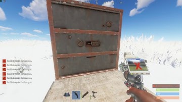 RUST Garrys Mod Tool gun New tool in RUST