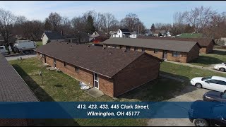 413, 423, 433, 445 Clark St, Wilmington, OH 45177 - Marketing Video